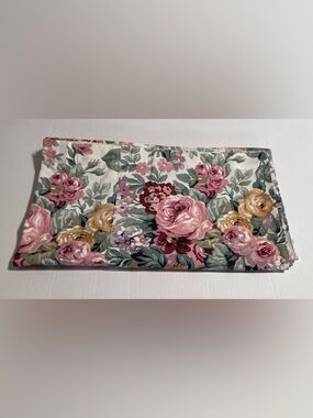 Vintage Ralph Lauren Allison Floral Curtain Valence Approximately 84"x17"